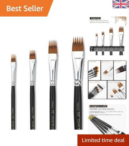 Gacdr 4pcs paint brush comb - 4pcs,
