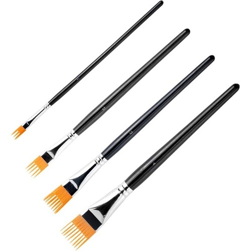 4pcs grainer brush set - grainer,