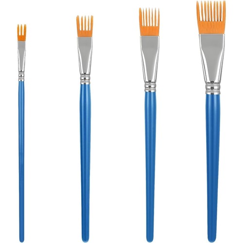 4pcs grainer brush set comb - 4pcs,