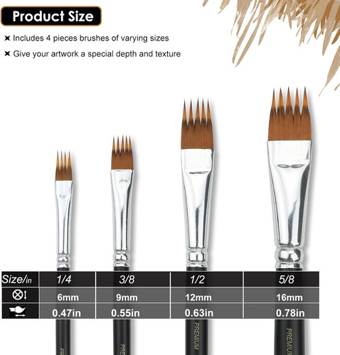 Piece professional paint - 4-piece,